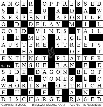 Free Crossword Puzzles Print on Click Here To Print Out This Crossword Solution By Itself