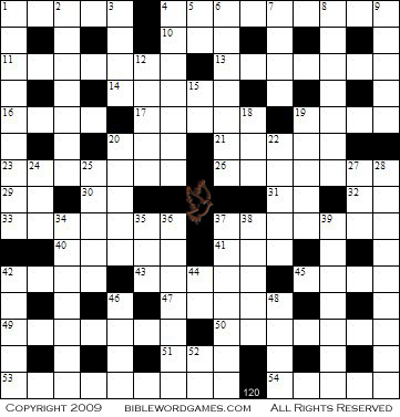 Bible Crossword Puzzles on Free Monthly Bible Crossword Puzzle
