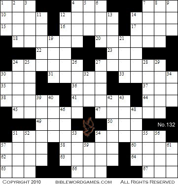 Bible Crossword on Free Bible Crossword Puzzle
