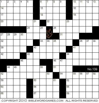 Bible Crossword Puzzles on Christian Family Bible Crossword Puzzles