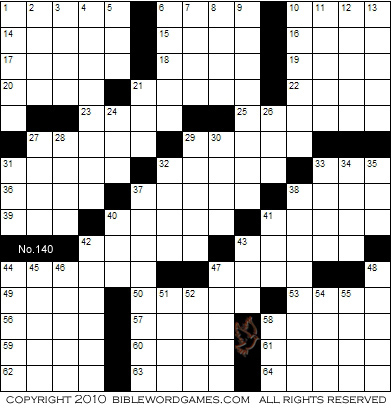 Bible Crossword on Christian Family Bible Crossword Puzzles