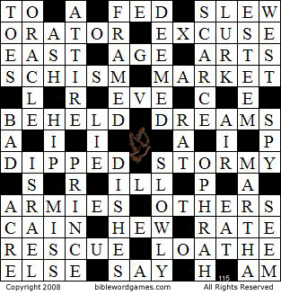 Bible Crossword Puzzles on Free Christian Bible Crosswords Wordsearches Games Puzzles And Trivia