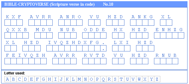 Free Cryptogram Games