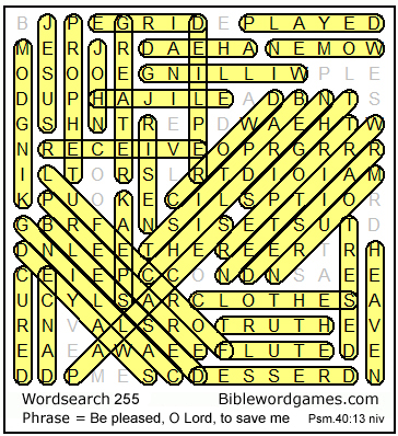 Free wordsearch puzzle